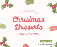 Cute Homemade Christmas Pastries Facebook post Image Preview