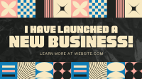 Abstract Geometric New Business Facebook event cover Image Preview