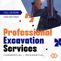 Professional Excavation Services Linkedin Post Image Preview