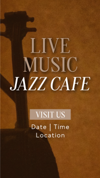 Cafe Jazz Video Image Preview
