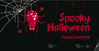 Halloween Spider Greeting Facebook ad Image Preview