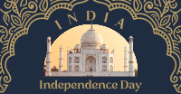 Decorative Indian Independence Facebook Ad Design