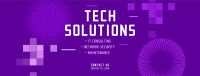 Pixel Tech Solutions Facebook Cover Design