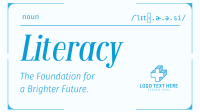 Literacy Defined Animation Preview