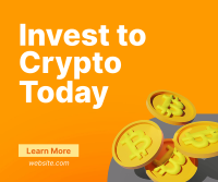 Invest to Crypto Facebook post Image Preview