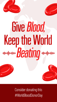Blood Donation Facebook Story Design