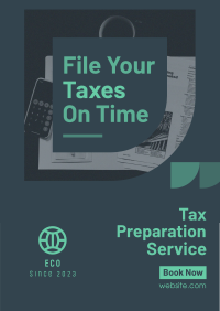 Your Taxes Matter Poster Design