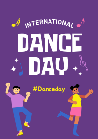 World Dance Day Flyer Design