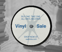 Vinyl Record Sale Facebook post Image Preview