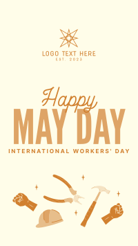 International Workers Day YouTube Short Image Preview