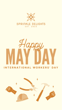 International Workers Day YouTube Short Image Preview