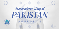 Independence Day of Pakistan Twitter post Image Preview