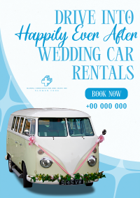 Wedding Car Rental Poster Image Preview