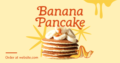 Order Banana Pancake Facebook ad Image Preview