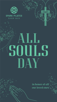 Prayer for Souls' Day YouTube Short Design