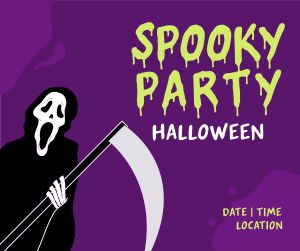 Spooky Party Facebook post Image Preview