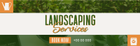 Landscape Garden Service Twitter Header Design