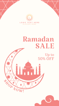 Ramadan Moon Discount Facebook story Image Preview