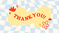 Trendy Thank You Video Image Preview
