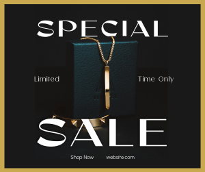 Jewelry Editorial Sale Facebook post Image Preview