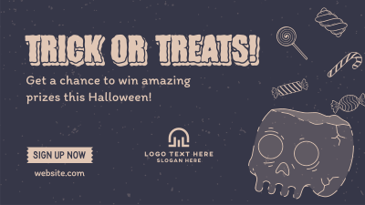 Creepy Tricky Treats Facebook event cover Image Preview