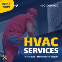 HVAC Services Instagram post Image Preview