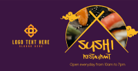 Sushi Dishes Facebook Ad Design