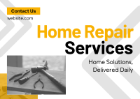 Home Repair Services Postcard Image Preview