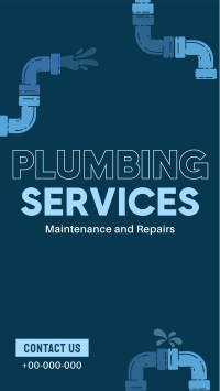 Plumbing Expert Services Facebook story Image Preview