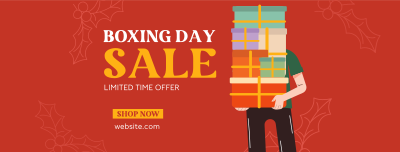 Boxing Day Mega Sale Facebook cover Image Preview