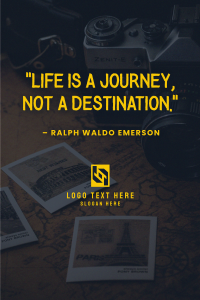 Life is a Journey Pinterest Pin Image Preview