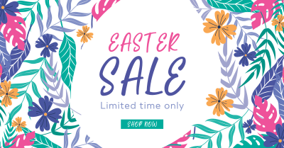 Easter Sale Facebook ad Image Preview