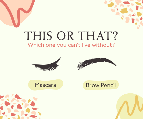 Beauty Products Poll Facebook Post Design Image Preview