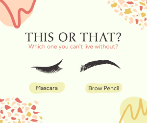 Beauty Products Poll Facebook post