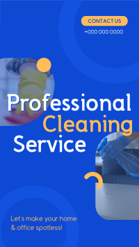 Spotless Cleaning Service Instagram Reel Preview