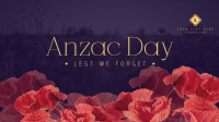 Anzac Flowers Video Image Preview