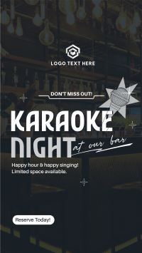 Reserve Karaoke Bar YouTube short Image Preview