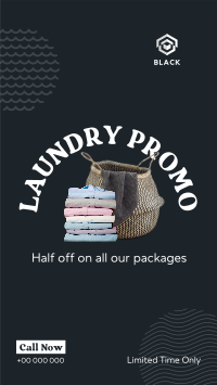 Laundry Delivery Promo Facebook story Image Preview