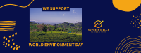 We Support World Environment Day Facebook cover Image Preview