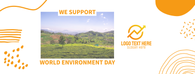 We Support World Environment Day Facebook cover Image Preview