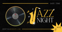 Musical Jazz Day Facebook Ad Design