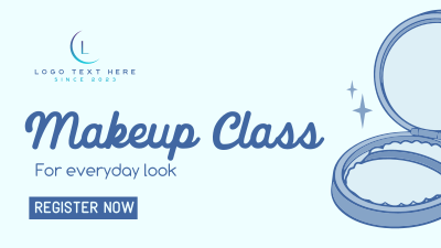 Everyday Makeup Look Facebook event cover Image Preview
