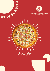 Delicious Pizza Promotion Poster Image Preview