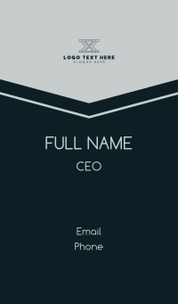 Finance Corporate Firm Business Card Design