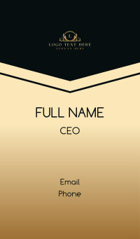 Luxury Cosmic Hand Business Card Design