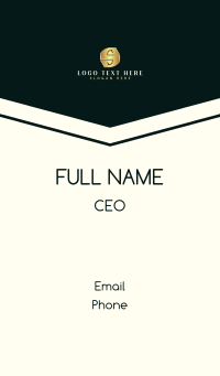 Deluxe Luxury Letter S Business Card Design