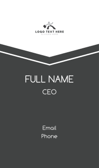 Human Employee Recruitment Business Card Design