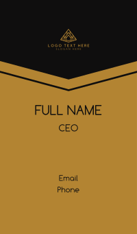 Pyramid Creative Studio Business Card Design