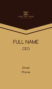 Business Professional Letter C Business Card Design