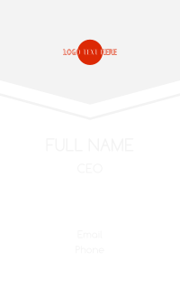 Startup Clothing Business Business Card Design